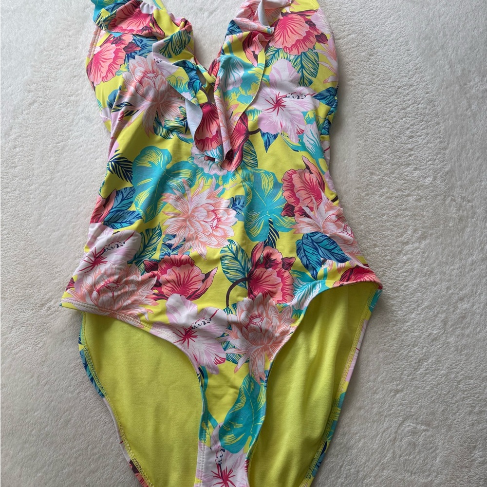 Floral One-Piece Swimsuit